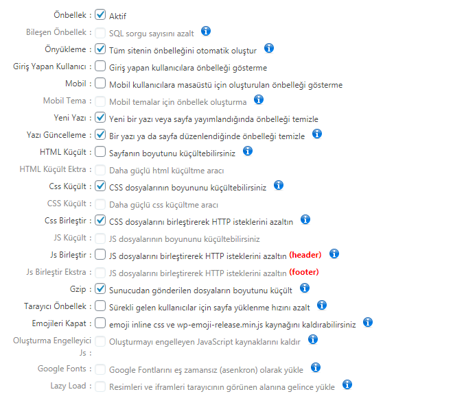 wordpress hızlandırma 4 wordpress hızlandırma 3